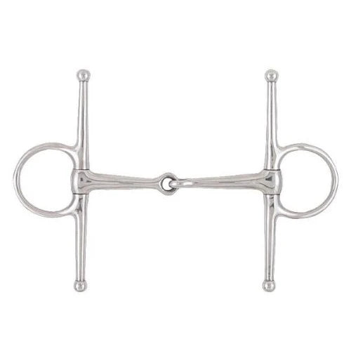 Korsteel Jointed Full Cheek Snaffle 5"